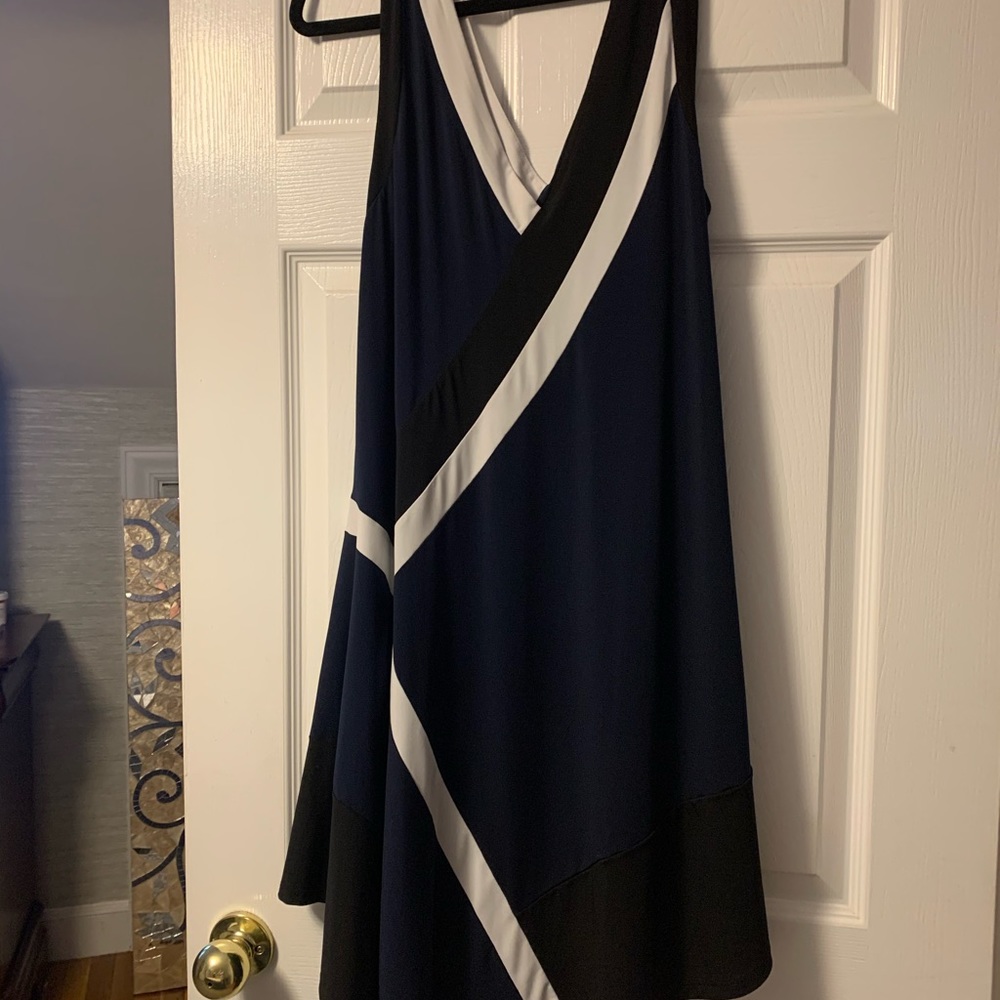 BCBG Max Azria Navy summer dress